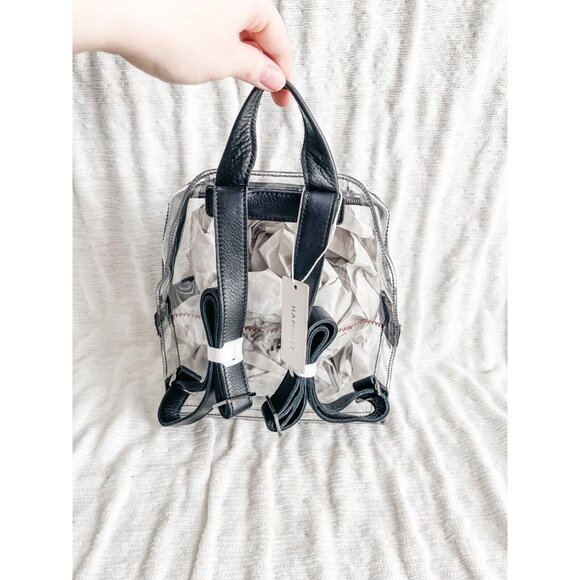 NWT Hammitt Hunter Medium Clear Backpack - Black main image 6